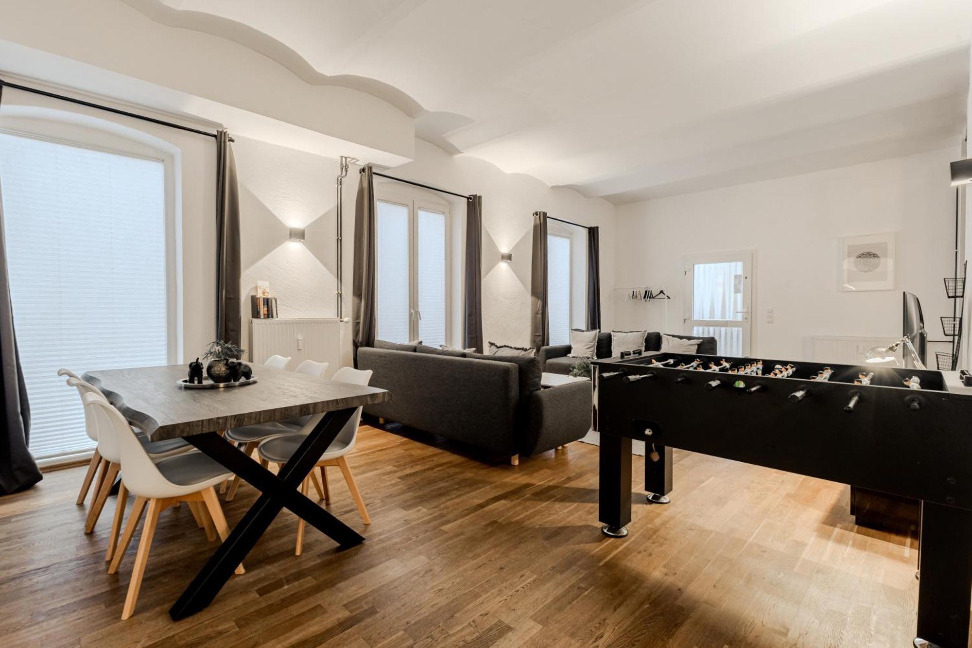 125Qm Loft Nahe Stadt Und Hafen Hamburg Luaran gambar